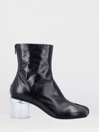 Mm6 Maison Margiela Flache Schuhe  Damen Farbe Schwarz In Animal Print