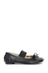 Mm6 Maison Margiela Mesh Anatomic Numeric Ballerina Flats In Black