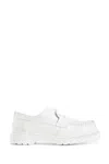 Mm6 Maison Margiela X Dr. Martens White Loafer In White