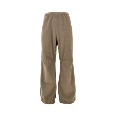 MM6 MAISON MARGIELA FLEECE PANTS WITH INSIDE-OUT SEAMS