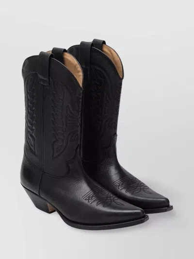 MM6 MAISON MARGIELA FLORENCE COWBOY BOOTS WESTERN STITCHING