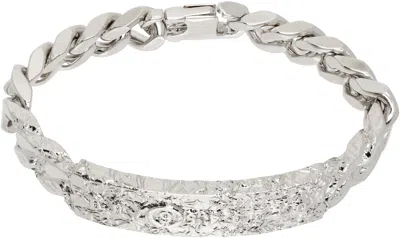 Mm6 Maison Margiela Foil Bracelet In Metallic