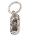 Mm6 Maison Margiela Foil Keyring In Brown