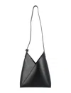 Mm6 Maison Margiela Japanese Calf-leather Totebag In Black