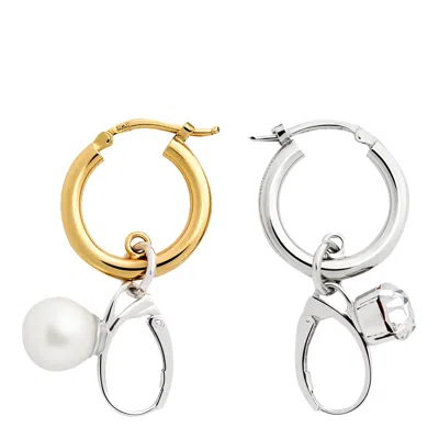 Mm6 Maison Margiela Found Object Earrings