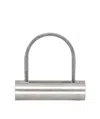 Mm6 Maison Margiela Found Object Hadware Ring In Gray