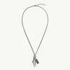 Mm6 Maison Margiela Found Objects Necklace In Metallic