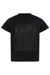 Mm6 Maison Margiela Fringe-detailed Crewneck T-shirt