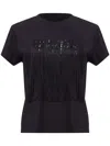 Mm6 Maison Margiela Fringe-detailed Crewneck T-shirt