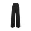 Mm6 Maison Margiela Front And Back Details Pants In Black