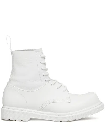 Mm6 Maison Margiela X Dr. Martens 1460 8-eye No Steel Toe Womens White