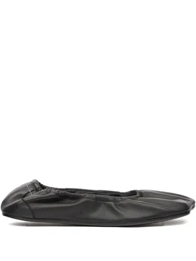 Mm6 Maison Margiela Gathered Ballet Flats In Multi