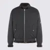 Mm6 Maison Margiela Black Casual Jacket In Multi