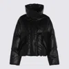 Mm6 Maison Margiela Pleather Puffer Jacket