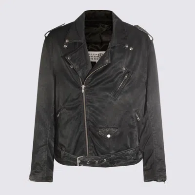 MM6 MAISON MARGIELA MM6 MAISON MARGIELA BLACK CASUAL JACKET