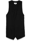 Mm6 Maison Margiela Gilet In Black