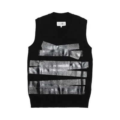 Pre-owned Mm6 Maison Margiela Gilet 'black' | Men's Size M