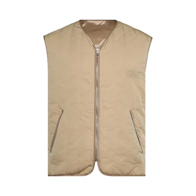 Pre-owned Mm6 Maison Margiela Gilet 'sand' | Tan | Men's Size 46 In Brown