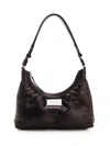 Mm6 Maison Margiela Glam Slam Small Hobo Bag In Brown