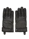Mm6 Maison Margiela Gloves Black In Black