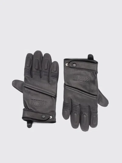 Mm6 Maison Margiela Gloves Men  In Black