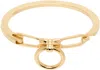 Mm6 Maison Margiela Gold Object Trouve Bracelet In Gold