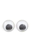 Mm6 Maison Margiela Google Eyes Pin Brooch In White