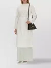 Mm6 Maison Margiela Graphic Print Long Sleeve With Waist Tie