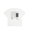 Mm6 Maison Margiela Graphic-print T-shirt In White