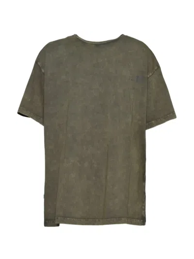 Mm6 Maison Margiela Kids' Graphic T-shirt In Green