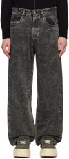 MM6 MAISON MARGIELA GRAY FADED JEANS