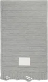 Mm6 Maison Margiela Mm6 By Maison Margiela Textured Knit Wool Scarf With Frayed Edges