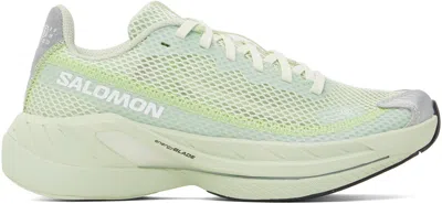 Mm6 Maison Margiela Green Salomon Edition Spectur 2 Sneakers