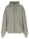 Mm6 Maison Margiela Grey Numeric Signature Mm6 Hoodie In Grey