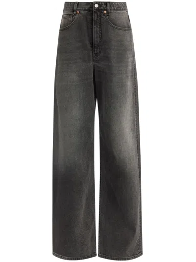 Mm6 Maison Margiela Jeans Mit Weitem Bein In Grau