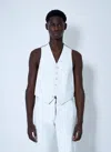 Mm6 Maison Margiela Multicolor Stretch Polyester Blend Vest