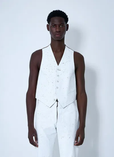 MM6 MAISON MARGIELA HALF PAINTED VEST