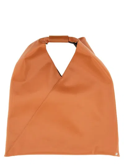 Mm6 Maison Margiela Hand Bag "japanese" Medium Unisex In Brown