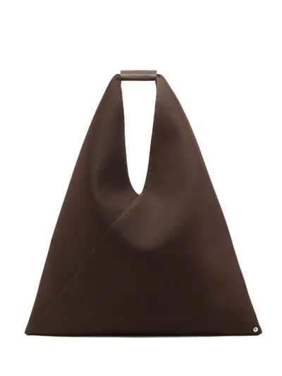 Mm6 Maison Margiela Hand Bag "japanese" Medium In Brown