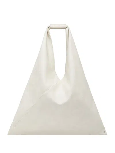 Mm6 Maison Margiela Hand Bag "japanese" Medium Unisex In Sand