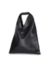 Mm6 Maison Margiela Triangular Shoulder Bag In Black