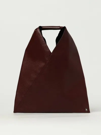 Mm6 Maison Margiela Handbag  Woman Color Burgundy