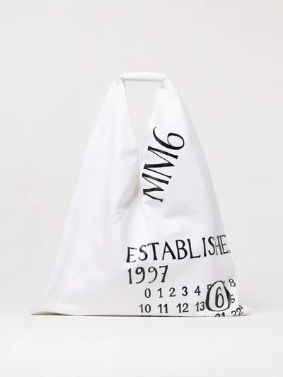 MM6 MAISON MARGIELA HANDBAG MM6 MAISON MARGIELA WOMAN COLOR WHITE,g52448001
