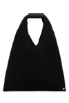 Mm6 Maison Margiela Small Japanese Canvas Tote Bag In Black