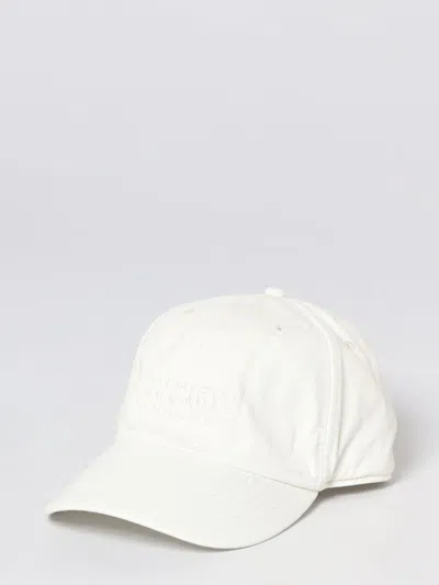 Mm6 Maison Margiela Hat Kids  In White