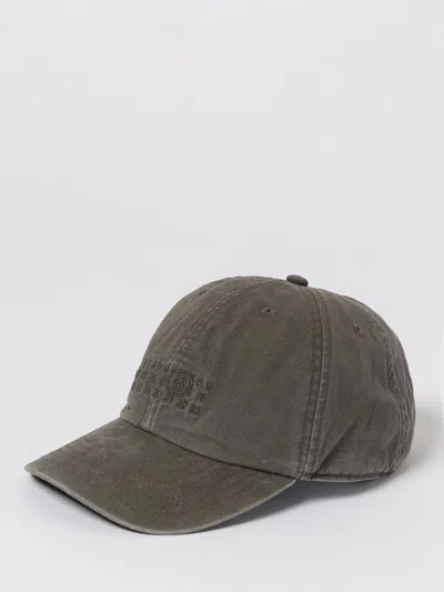 Mm6 Maison Margiela Hat Men  In Gray