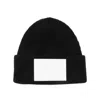 Mm6 Maison Margiela "wool Beanie Hat With Large Logo Patch"