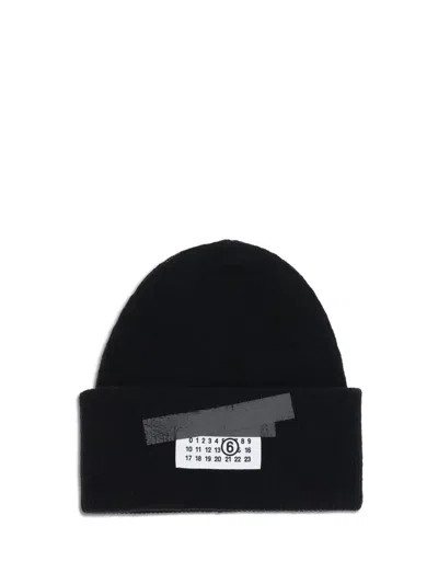 Mm6 Maison Margiela Hats E Hairbands In Black
