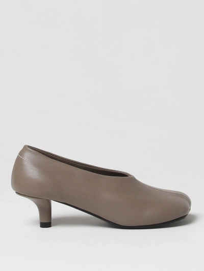 Mm6 Maison Margiela High Heel Shoes  Woman Color Dove Grey