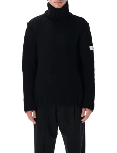 MM6 MAISON MARGIELA MM6 MAISON MARGIELA CHUNKY WOOL TURTLENECK JUMPER